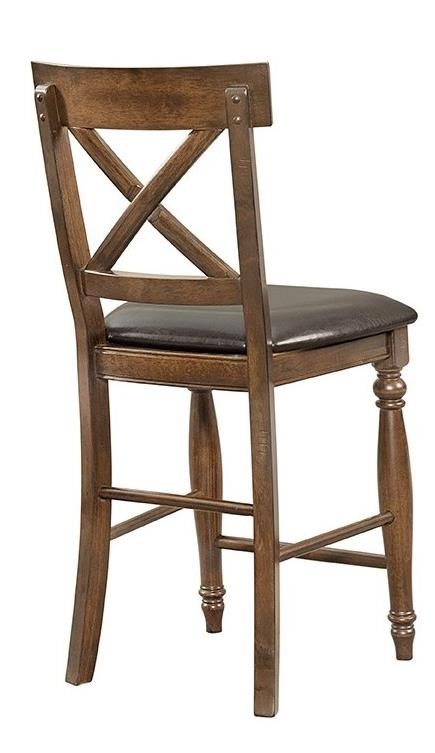Virginia cross best sale back bar stool